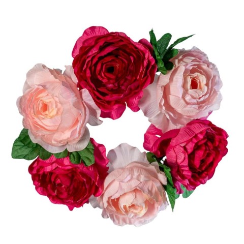 GIROCANDELA RANUNCULUS FUXIA 25 CM DIAM